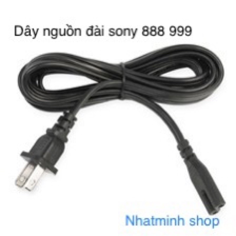 Dây nguồn đài sony 888 999.