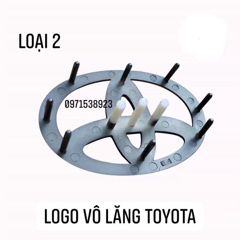 Logo vô lăng toyota innova xịn zin theo xe