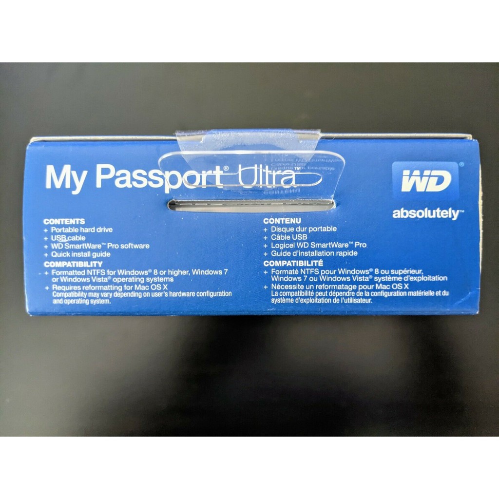 HDD Box WD MY PASSPORT ULTRA  500GB / 1TB 2.5” USB 3.0"