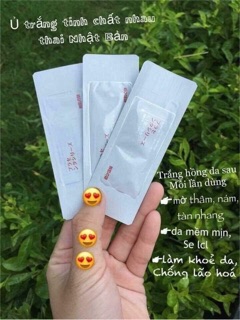 Combo 5 gói ủ trắng nhau thai nhật