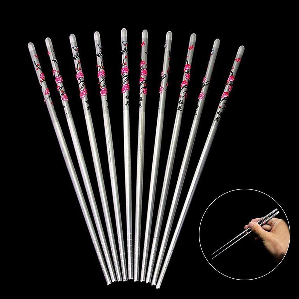 Set 5 Cặp Đũa Cách Nhiệt Có Thể Tái Sử Dụng