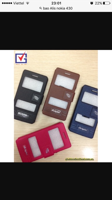 Bao Nokia 430 Hiệu Menleybird