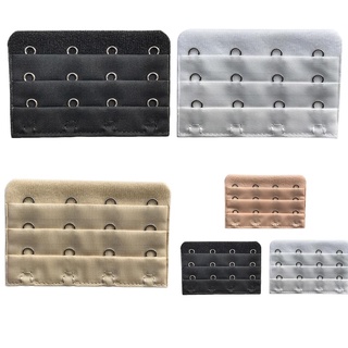 【2fire】 Useful Bra Extenders Strap Extension 3 Rows /4 Hooks Adjustable Belt Buckle