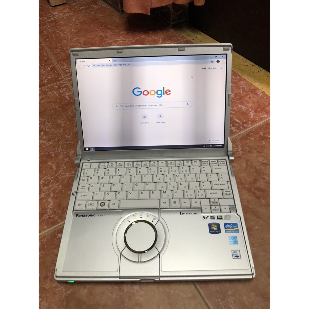 Laptop cũ Panasonic cf-s10 cf-n10 văn phòng độ bền cao nhẹ 1.3kg nhật bản