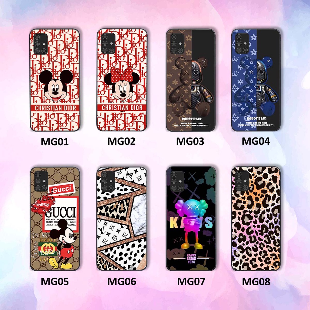 Ốp lưng Samsung M51 hình thương hiệu, thời trang, cute, đáng yêu