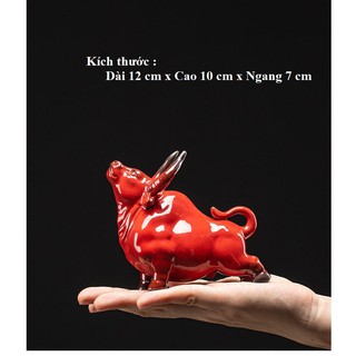 Tượng bò tót phong thủy mang lại tài lộc may mắn