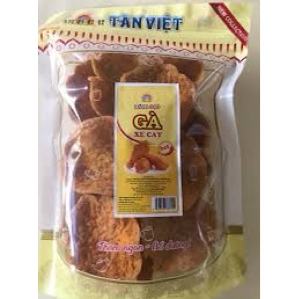 Bánh Gạo Gà Xé Cay 130g Tân Việt