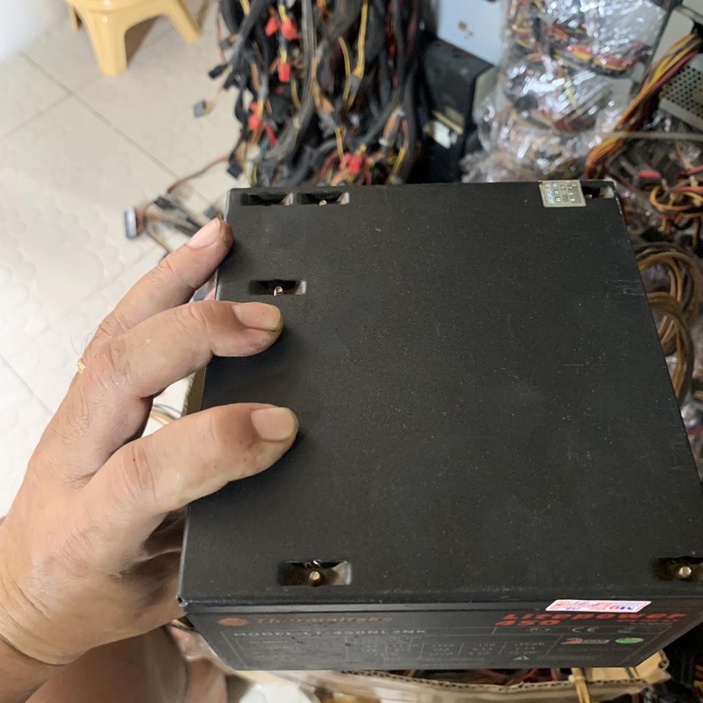 UPS N Guồn Hiệu Thermaltake 450 Litepower Fan 12 Dây Dài + 8P Vga - Vi Tính Bắc Hải