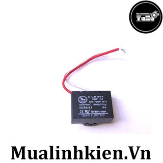 Tụ quạt 400V 3uF 50/60Hz