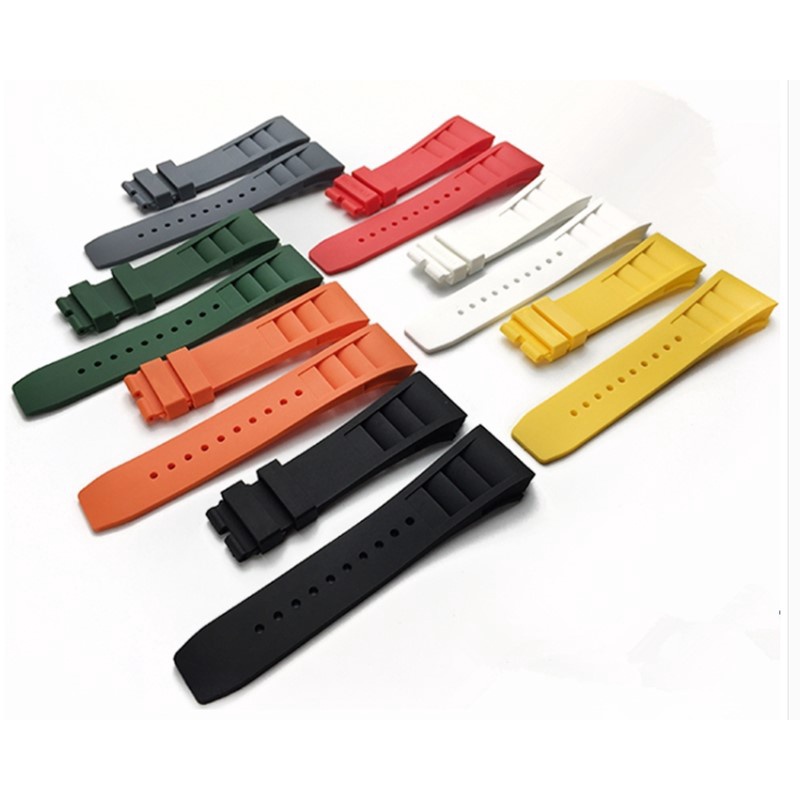 Dây Đồng Hồ Đeo Tay Rich Miller Richard Miller Bằng silicone Chống Thấm Nước 25mm