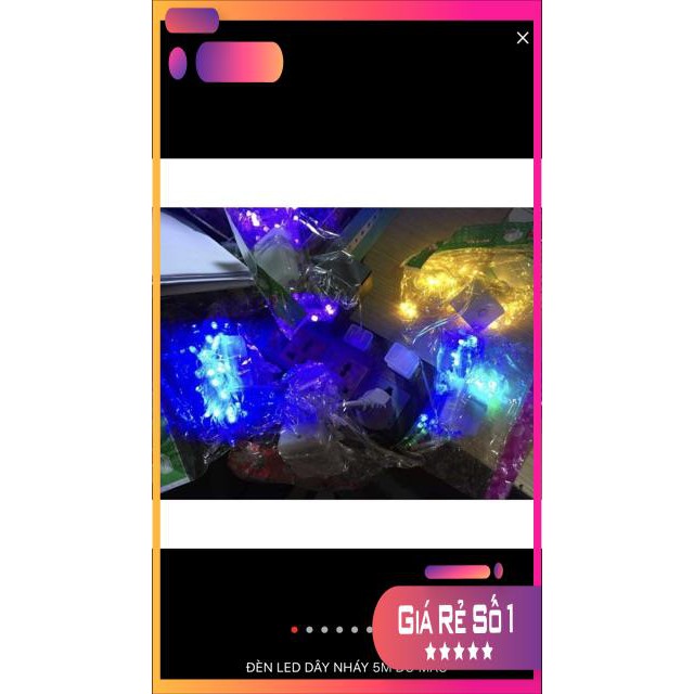 Dây nháy led đào quất, dây đèn trang trí