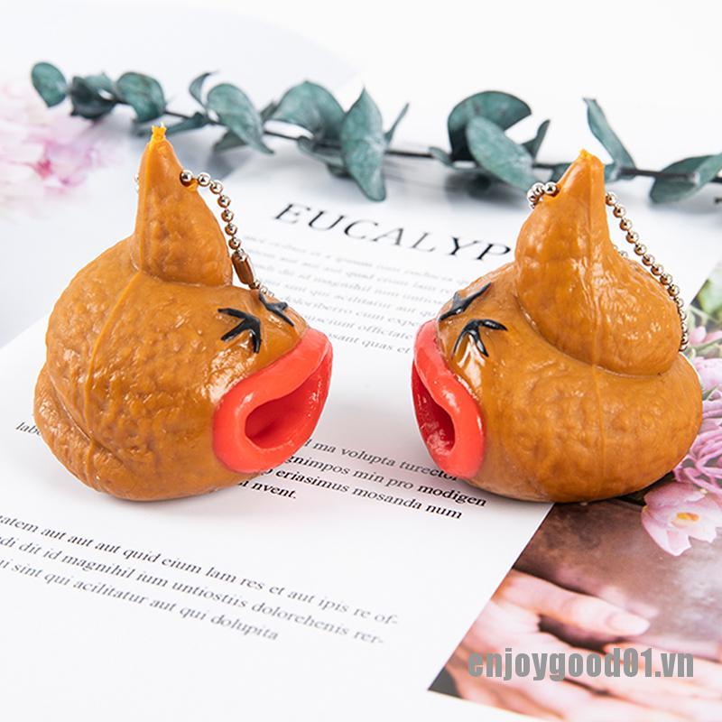 Móc Khóa Tích Hợp Đồ Chơi Giảm Căng Thẳng Vui Nhộn