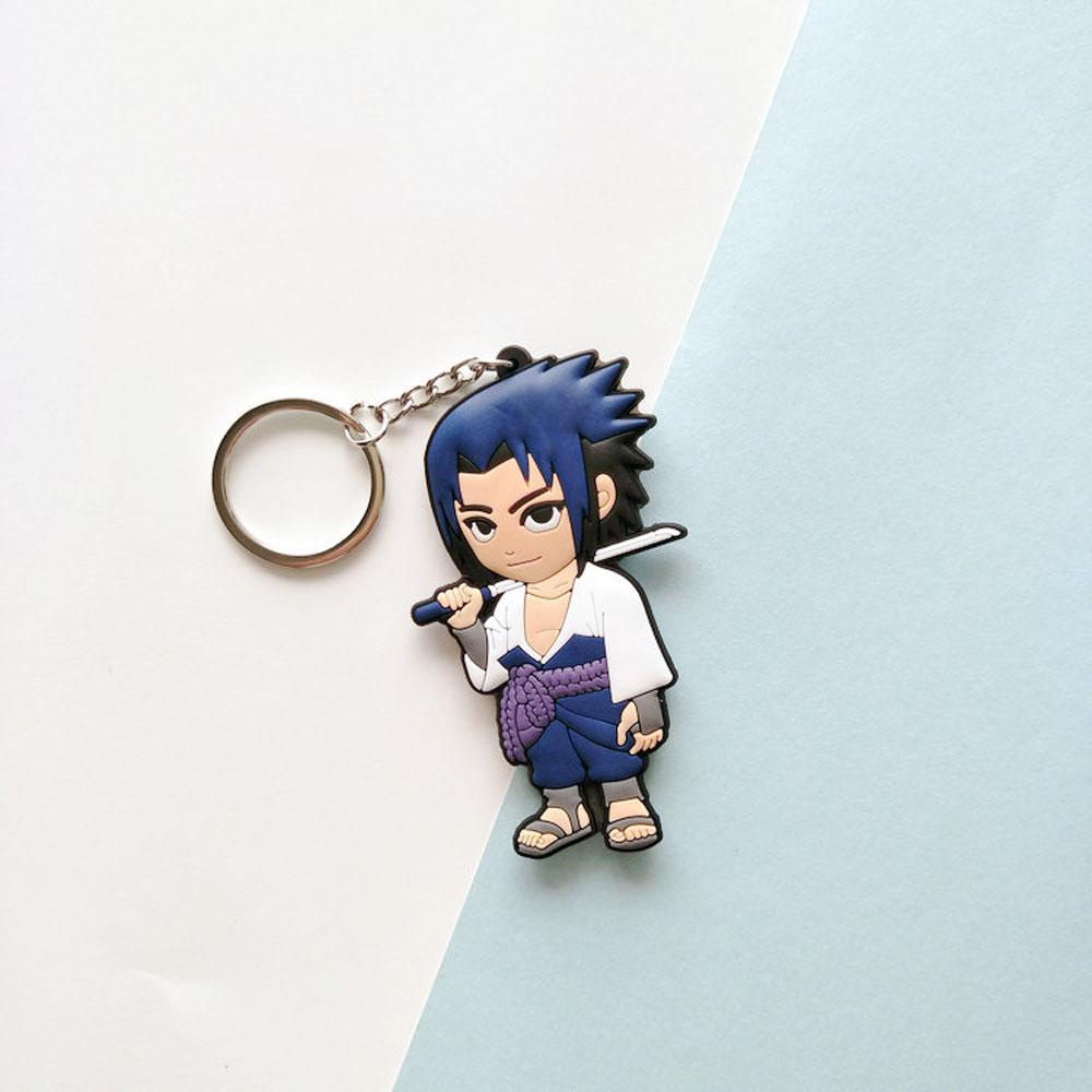 Móc Khóa Hình Nhân Vật Uchiha Sasuke Phim Anime Naruto