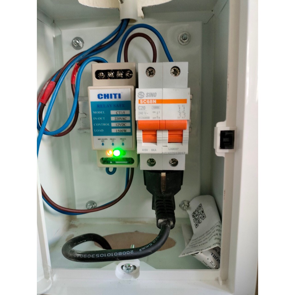 Relay an toàn cho phao điện máy bơm Chiti- CT15