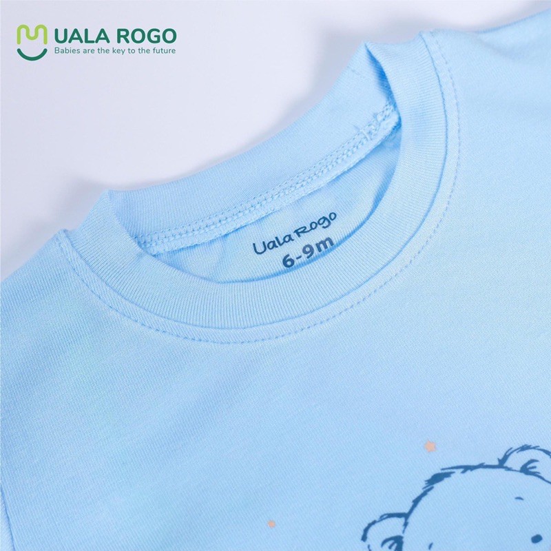 UALAROGO BỘ DÀI TAY CHUI ĐẦU HÌNH GẤU PETIT UR2207