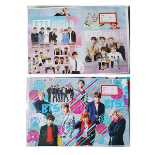 Giấy bao tập BTS ( 10 tờ/xấp)