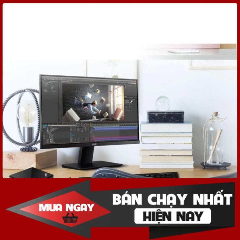 Màn hình IPS phẳng tràn viền MSI Pro 23.8" MP241 (1920x1080, IPS, 60Hz, 7ms) - Hàng chính hãng | BigBuy360 - bigbuy360.vn