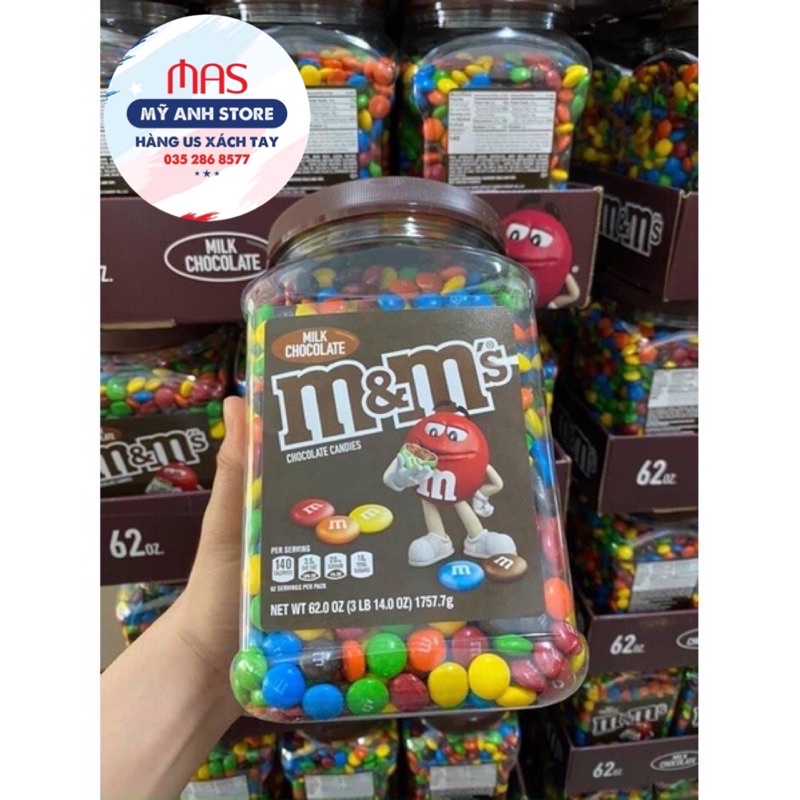 Kẹo Socola M&M’S Candies Peanut Chocolate – Mỹ