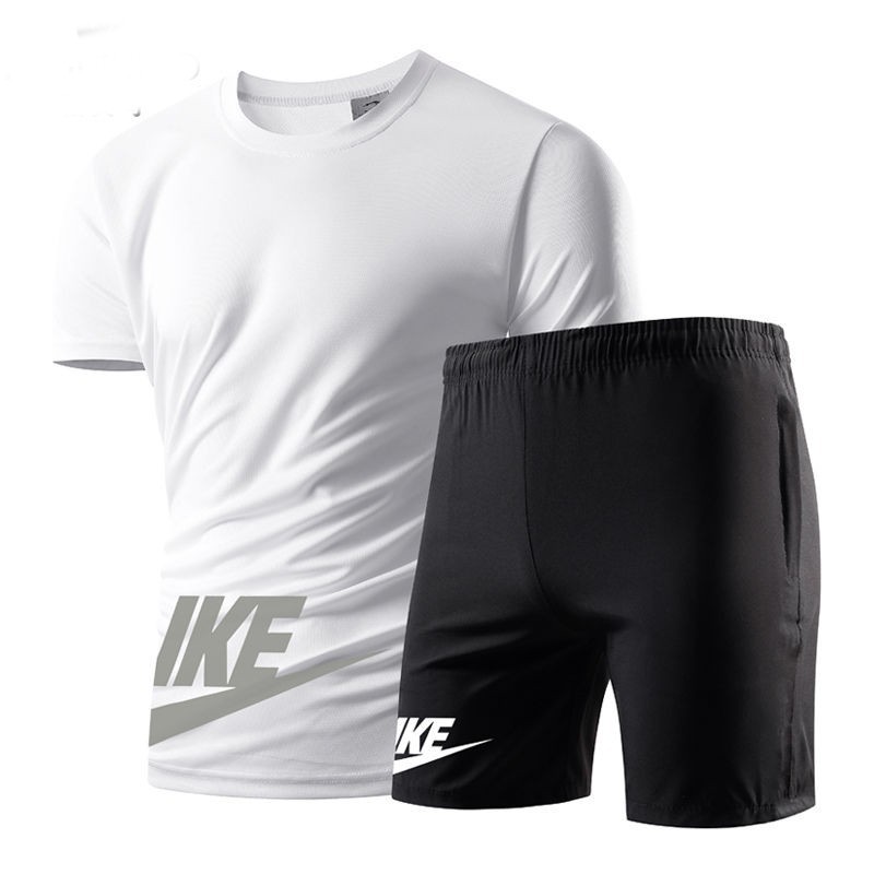 Bộ quần áo thể thao ngắn tay thấm hút tốt thoải mái cho nam nữ size M-4XL