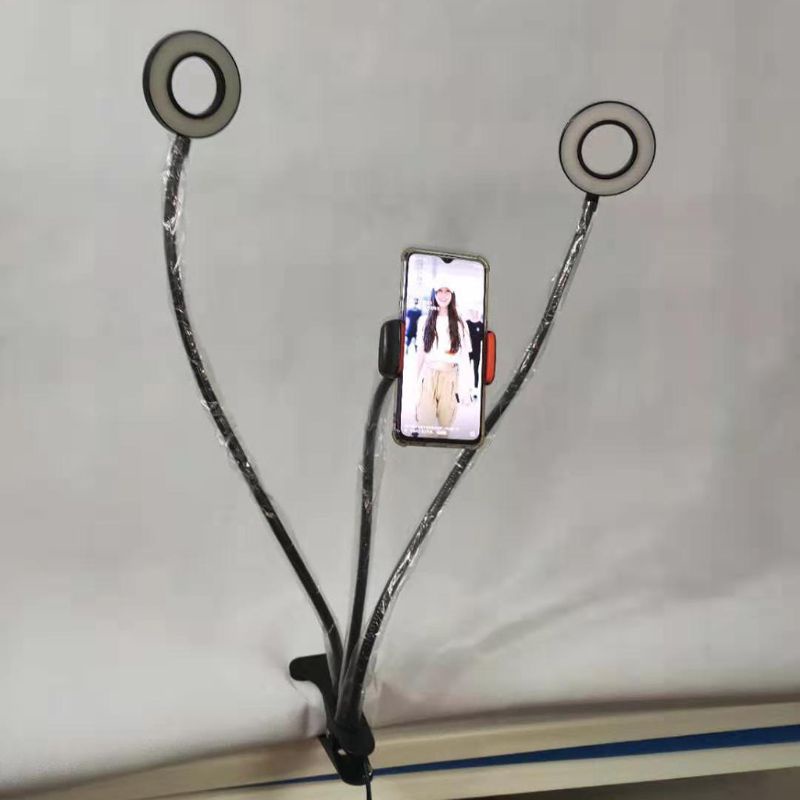 Đèn LED Vòng Nhẫn Điều Khiển Từ Xa Hỗ Trợ Chụp Ảnh Tự Sướng Cho Điện Thoại