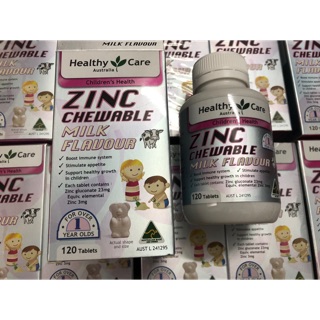 Viên uống zinc bổ sung kẽm cho bé HC 120 viên giá SALE 199k