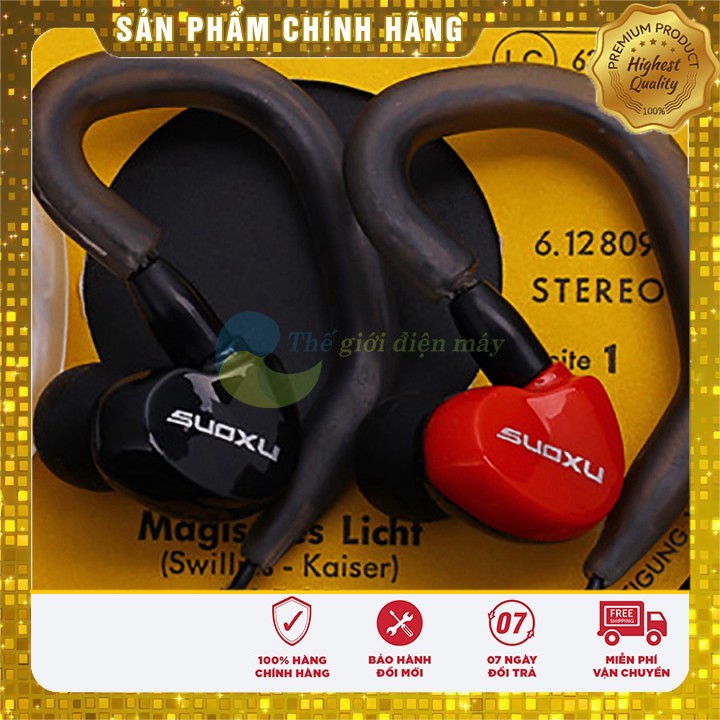 [Sale] tai nghe thể thao nhét tai Mijafit Suoxu Stereo SX538 công nghe mới bảo hành 6 tháng shop thế giới điện máy .