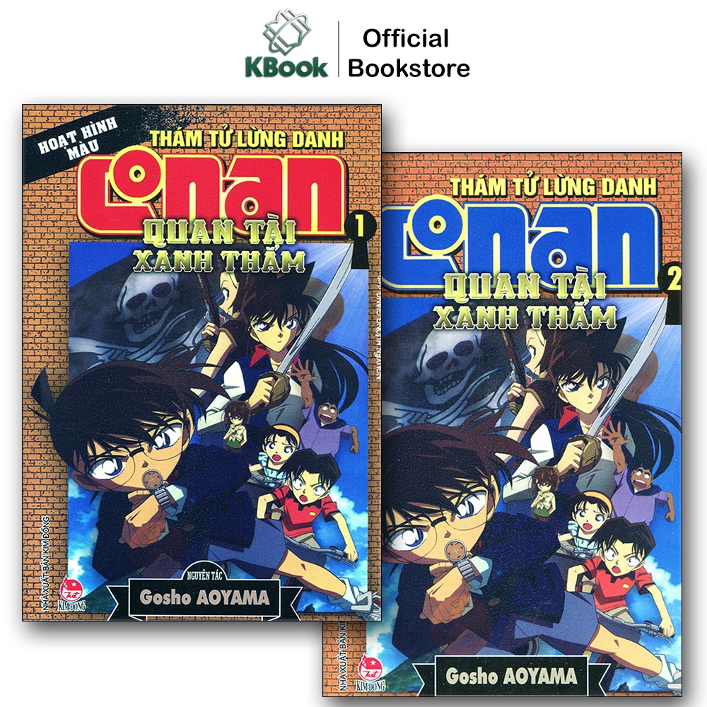 Truyện Tranh - Conan màu: Quan tài xanh thẳm