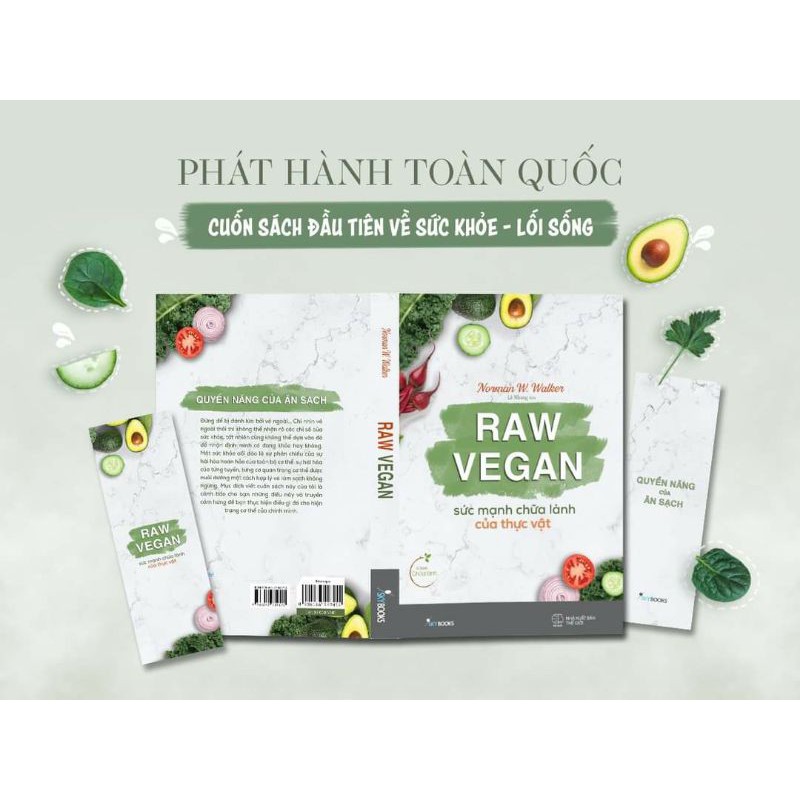 Sách - Raw Vegan - Sức mạnh chữa lành của thực vật.