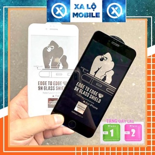 Cường Lực Iphone KingKong Full Màn (Nobox - Tặng Giấy Lau)