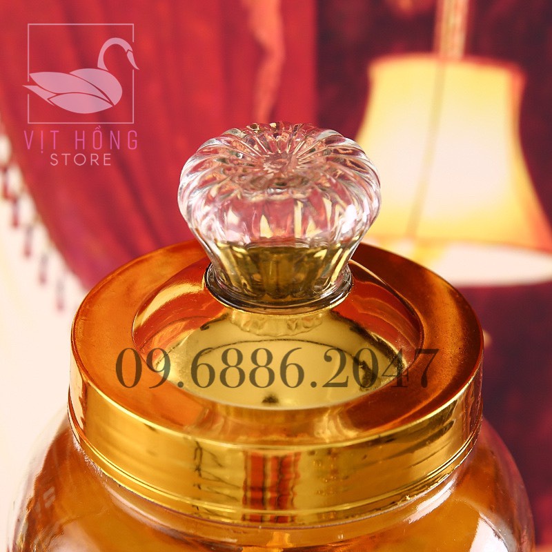 Bình ngâm rượu sâm thủy tinh 3L , 4L , 6L