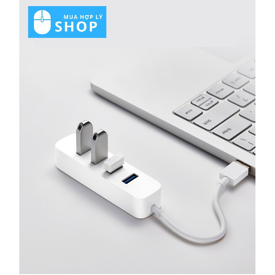 [CHÍNH HÃNG XIAOMI] Bộ Chuyển Đổi USB HUB Xiaomi 4 Cổng USB 3.0 và 1 Cổng USB TYPE C - Hàng Nhập Khẩu