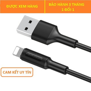 Cáp sạc lightning cho iphone ipad borofone