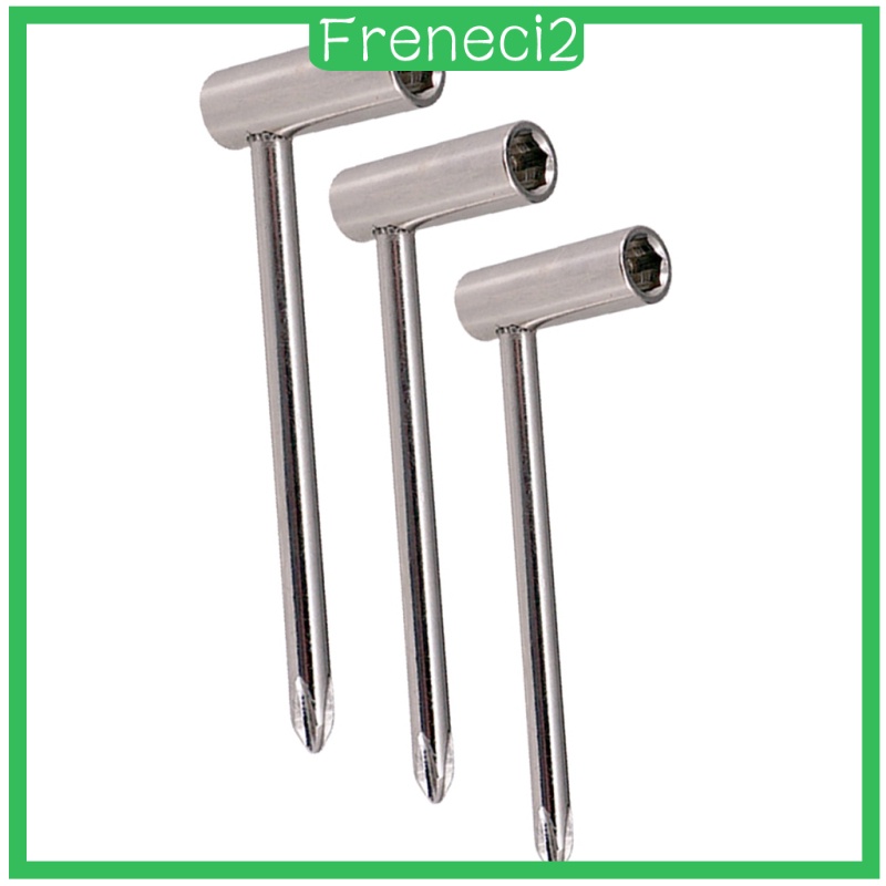 Cờ Lê 7mm / 8mm / 6.35mm Màu Bạc Cho Đàn Guitar Diy Freneci2