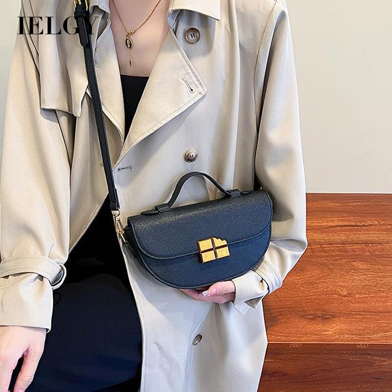 Ielgy Túi Xách Đeo Vai Kiểu Yên Ngựa Cầm Tay Phổ Biến Cho Nữ