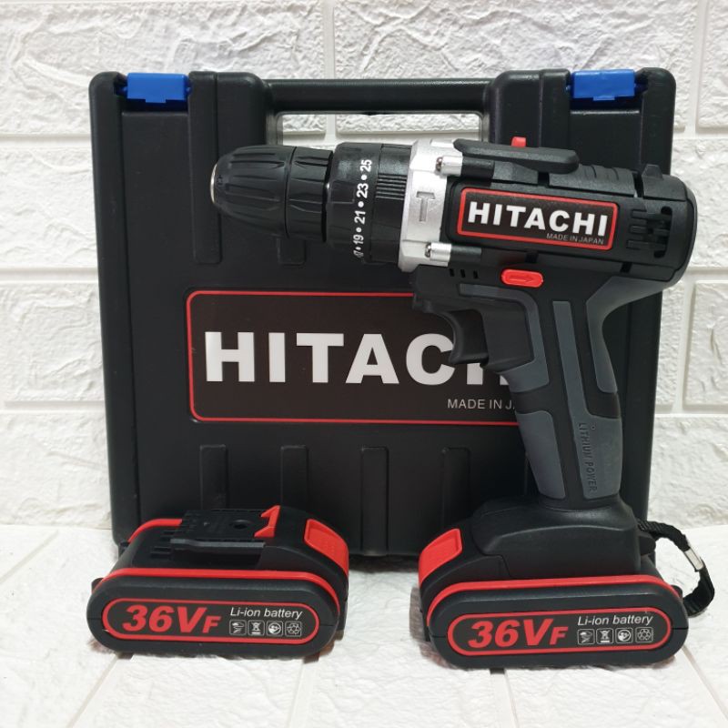 [Chính Hãng] Máy khoan pin Hitachi 36V, 3 Chức năng: Khoan sắt, gỗ, bắn vít, bắn tôn