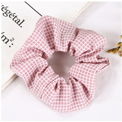 [Mã 151FASHIONSALE1 giảm 10K đơn 50K]Dây buộc tóc, Cột tóc Scrunchies Lưới Đơn Giải