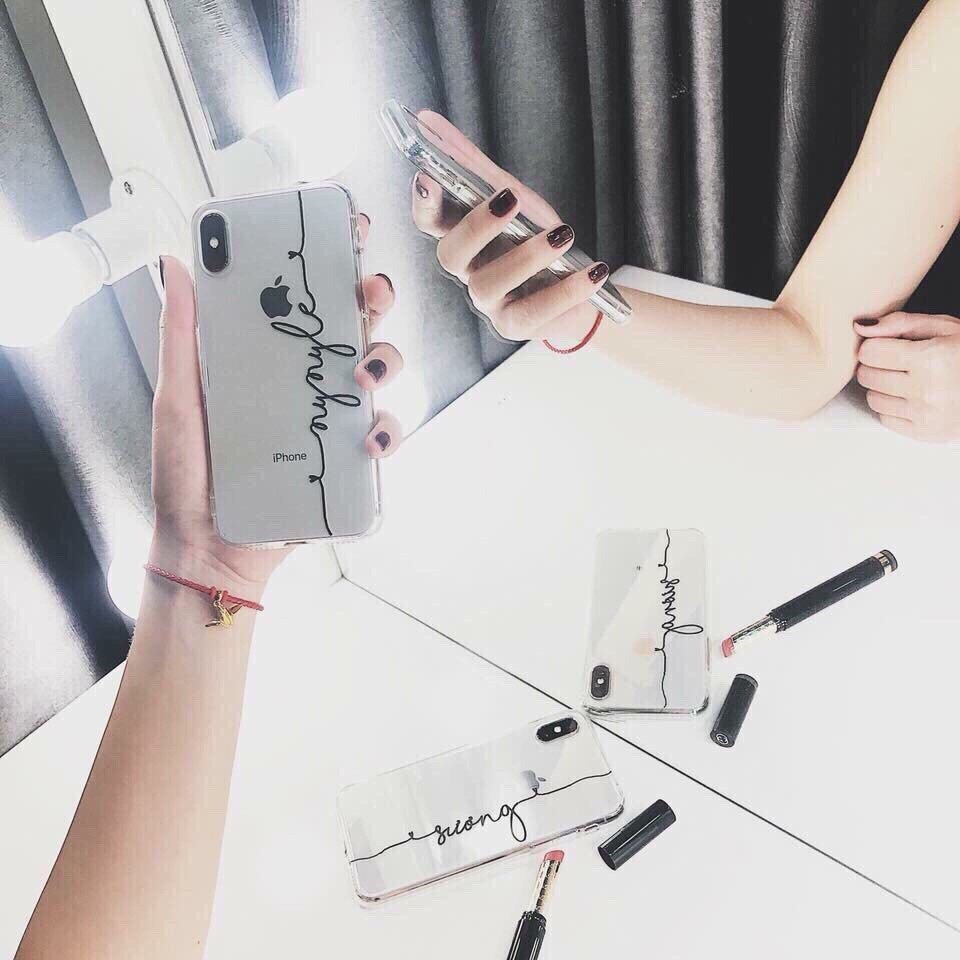 Ốp Lưng Silicon Chữ Ký Theo Yêu Cầu (IPHONE, SAMSUNG, OPPO) | BigBuy360 - bigbuy360.vn