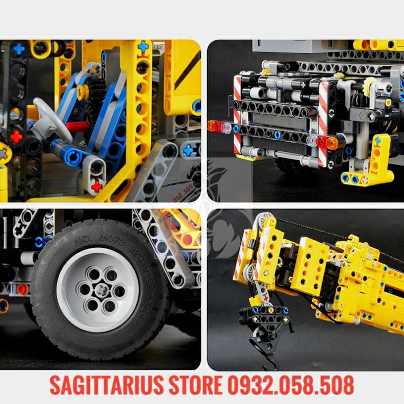 Lego Mouldking 13107 Lắp Ráp Xe Cần Cẩu