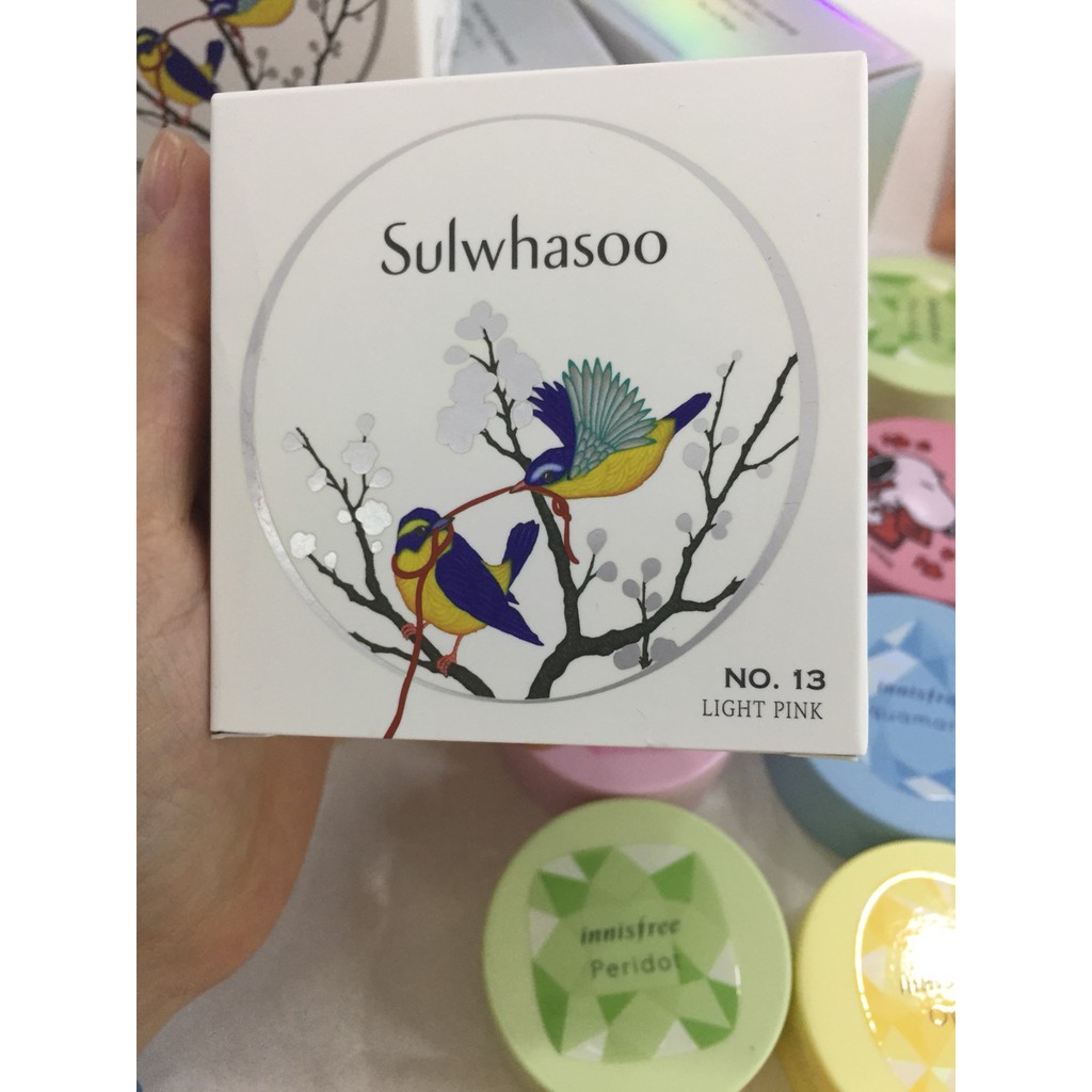 Phấn Nước Sulwhasoo Perfecting Cushion Brightening SPF50+/PA+++ (Limited Edition 2017) #13 LIGHT PINK