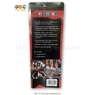Bộ 2 mỏ lết đa năng vặn mọi loại ốc
