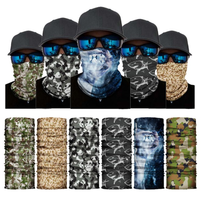 Siêu rẻ Khăn ống cotton tube đa năng nam nữ co giãn 9 kiểu dùng có video hướng dẫn TUBE