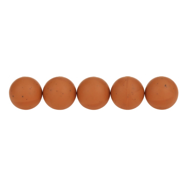 Bộ 5 Hạt Silicone 15mm Tự Làm Vòng Đeo Tay / Đồ Chơi Ngậm Mọc Răng Cho Bé