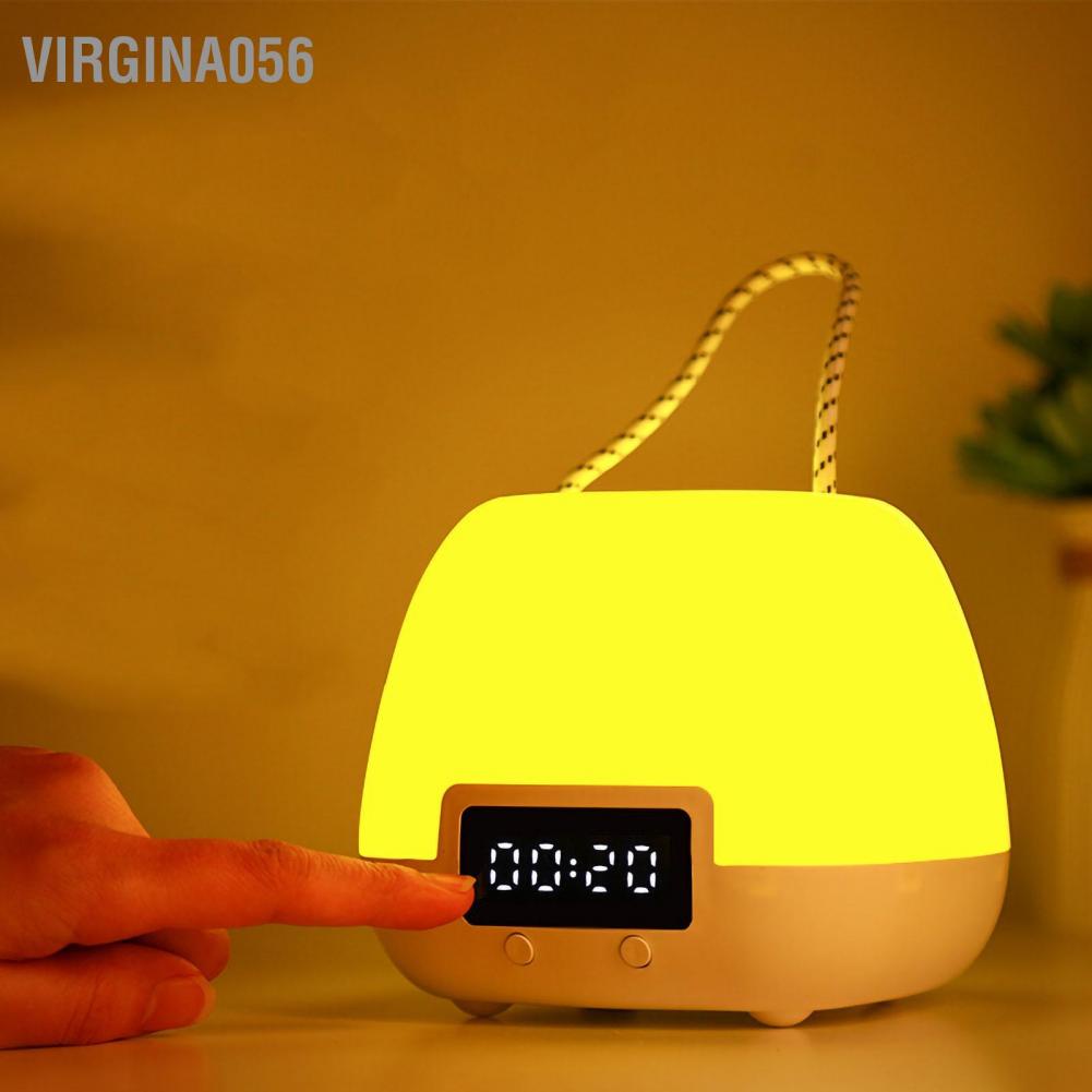 Có thể bán buôn Đèn ngủ LED có thể sạc lại Phòng của trẻ em để bàn Đồ dùng gia đình Virgina056 Hàng giao ngay