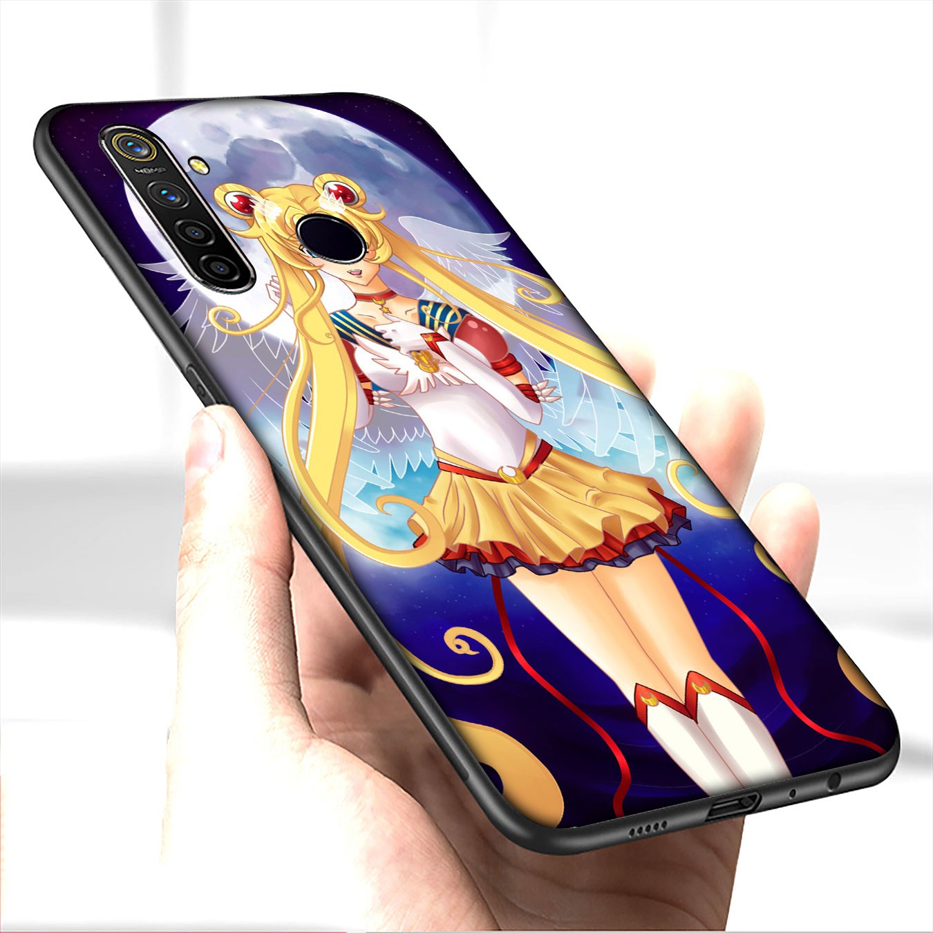 SAILOR MOON Ốp Lưng Silicone Mềm In Hình Thủy Thủ Mặt Trăng Cho Xiaomi Redmi Note 5 Pro Plus 5a 4x S2 Mi Poco X3 Nfc M3 9t