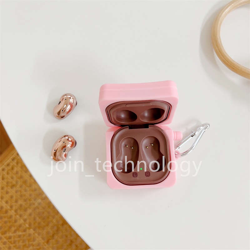 Vỏ Bảo Vệ Hộp Sạc Tai nghe không dây Samsung Galaxy buds 2 / buds Pro / buds Live Bằng silicone Mềm