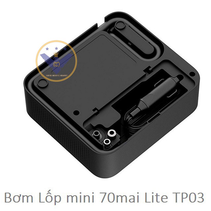 Bơm lốp ô tô tự động Xiaomi 70mai Midrive TP03 -bơm lốp mini