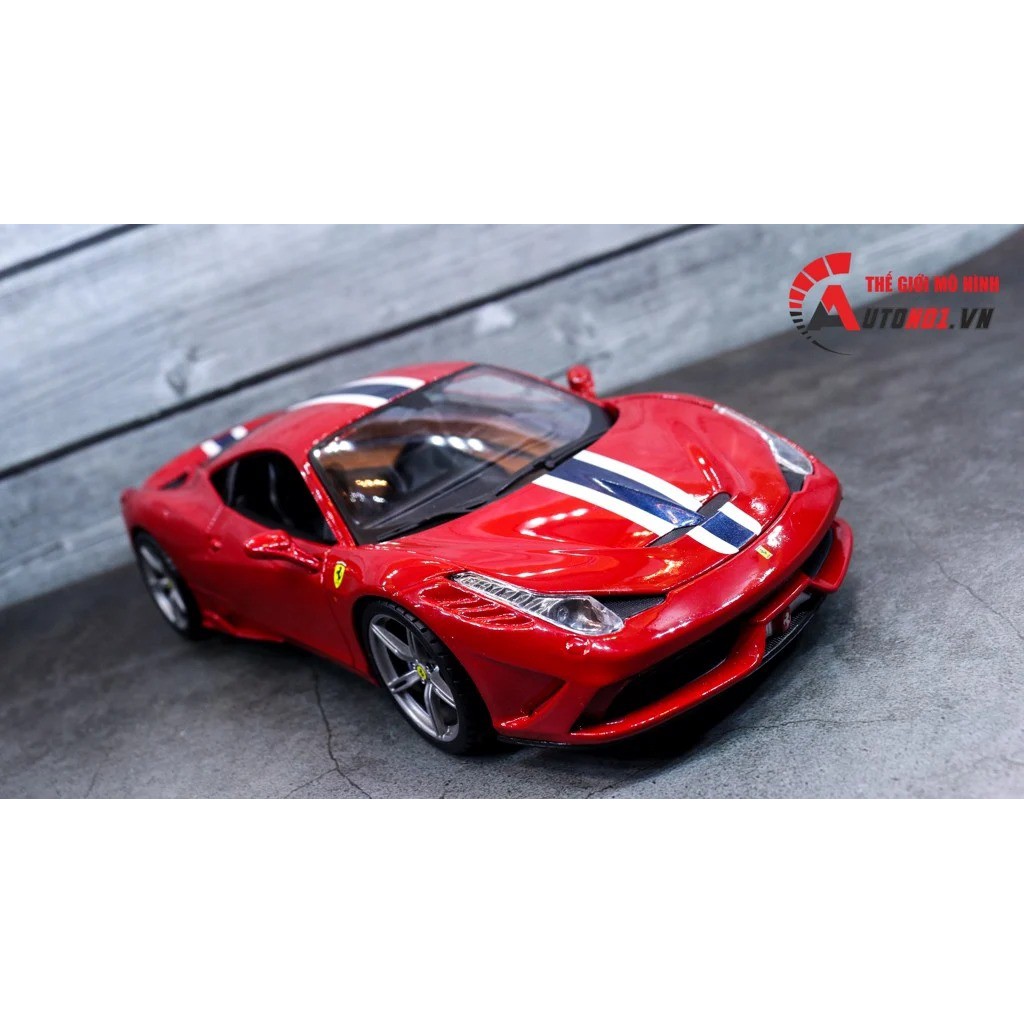 MÔ HÌNH XE FERRARI 458 SPECIAL RED 1:18 1308 BBURAGO