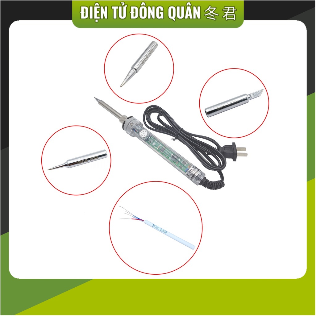 Phụ kiện mỏ hàn thiếc 907 | Đầu mũi hàn 907 | Ruột mũi hàn 907