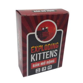 KingdomToys - Bài Mèo Nổ Exploding Kittens 4 Bản Mở Rộng Việt Hóa 63 lá
