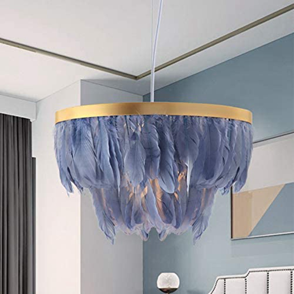 Dây Ruy Băng Lông Ngỗng Tự Nhiên 2M 15-20cm Trang Trí Tiệc Cưới / Sinh Nhật